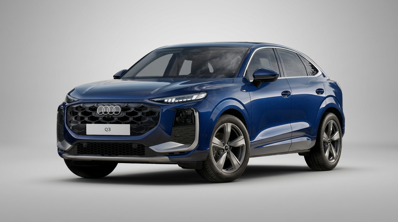 Audi Q3 Sportback TDi S Line disponibile in noleggio a lungo termine